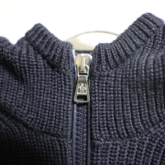 Moncler Wool Zip-Up Hoodie - Picture 2 of 10